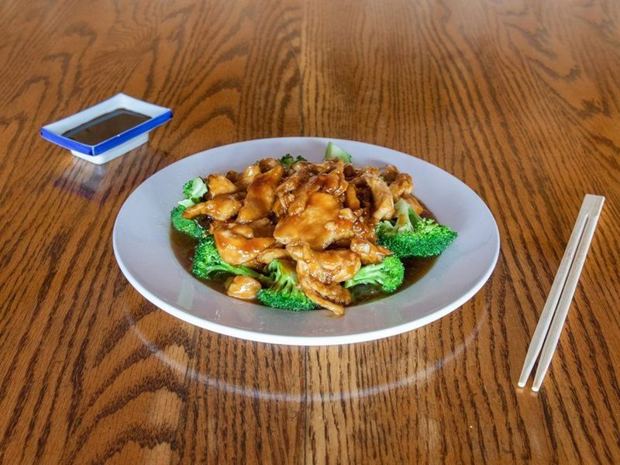 Teriyaki Chicken plated